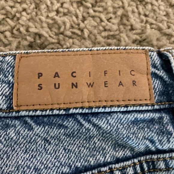 pacsun cropped high rise straight jean 28 - Picture 5 of 5
